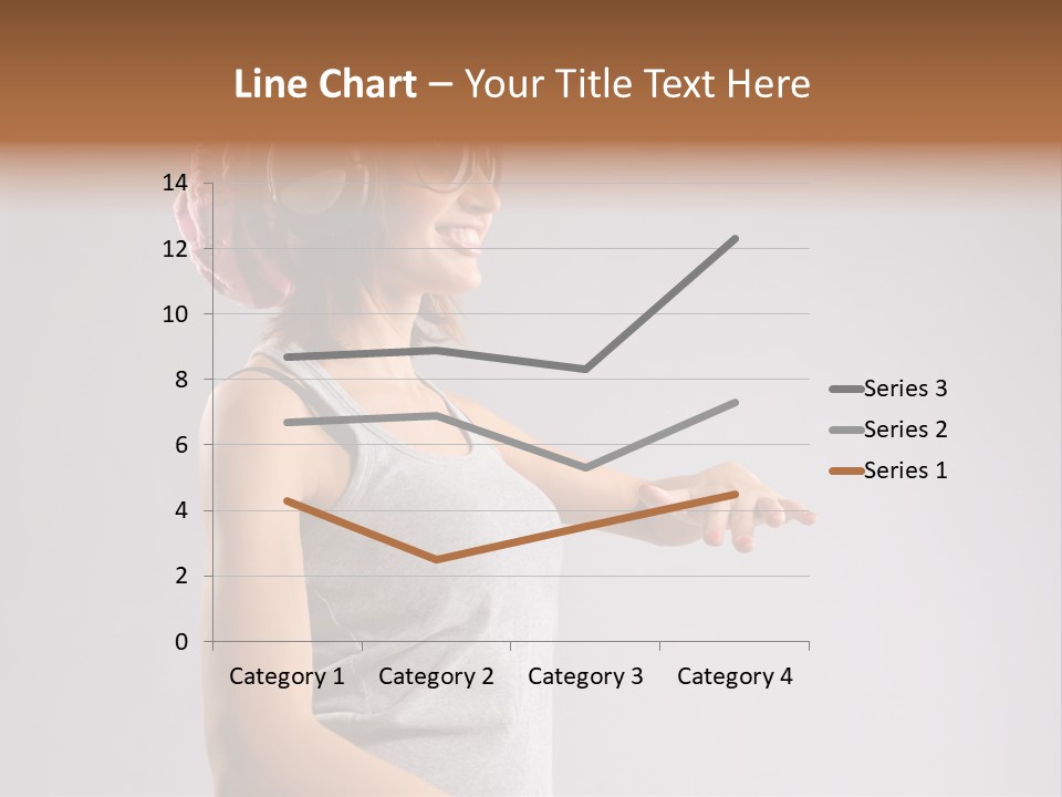 Break Dance Style Female PowerPoint Template