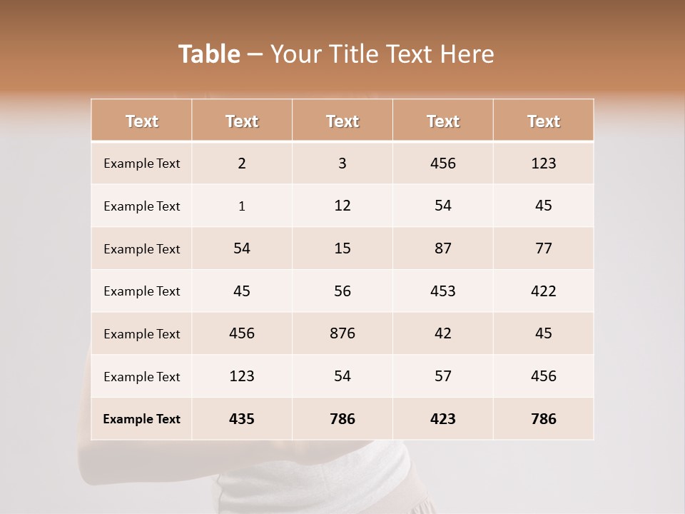 Break Dance Glamour Jump PowerPoint Template