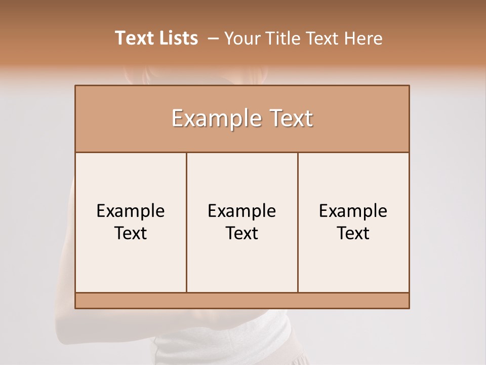 Break Dance Glamour Jump PowerPoint Template