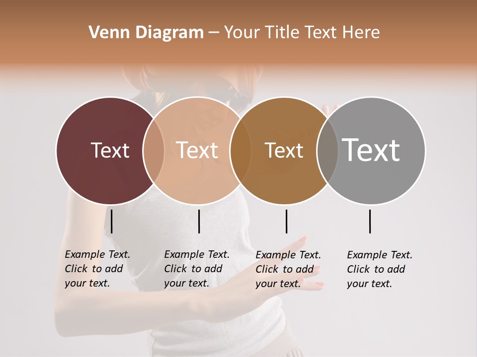 Break Dance Glamour Jump PowerPoint Template