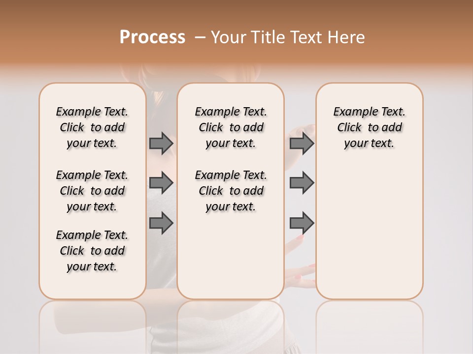 Break Dance Glamour Jump PowerPoint Template