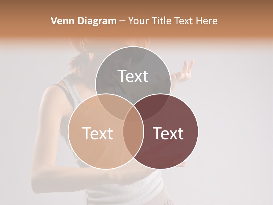 Break Dance Glamour Jump PowerPoint Template