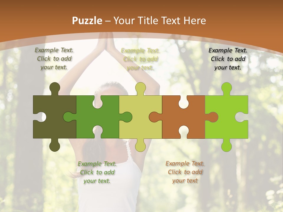 Healthy Fresh Serene PowerPoint Template