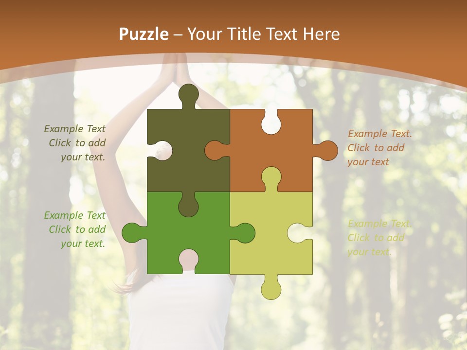 Healthy Fresh Serene PowerPoint Template