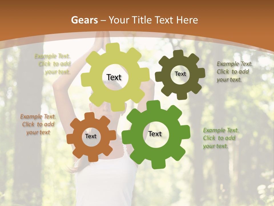 Healthy Fresh Serene PowerPoint Template