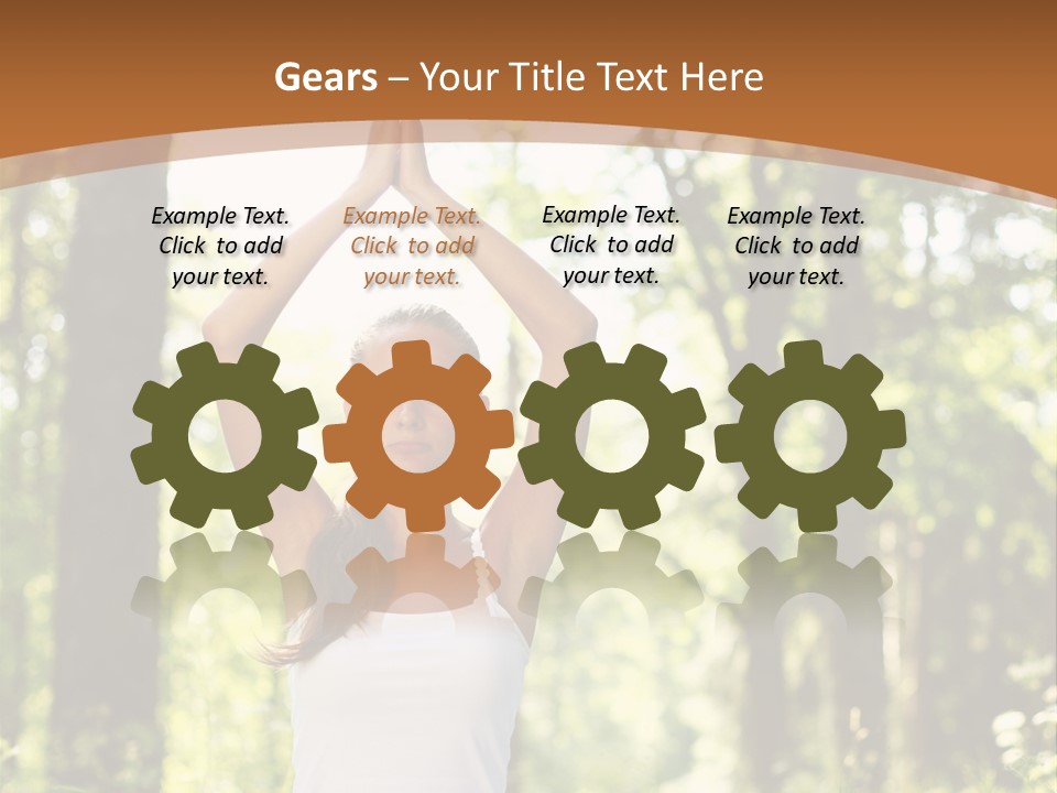 Healthy Fresh Serene PowerPoint Template