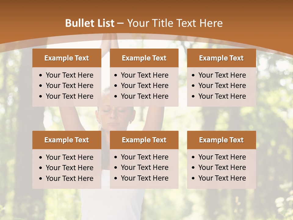 Healthy Fresh Serene PowerPoint Template