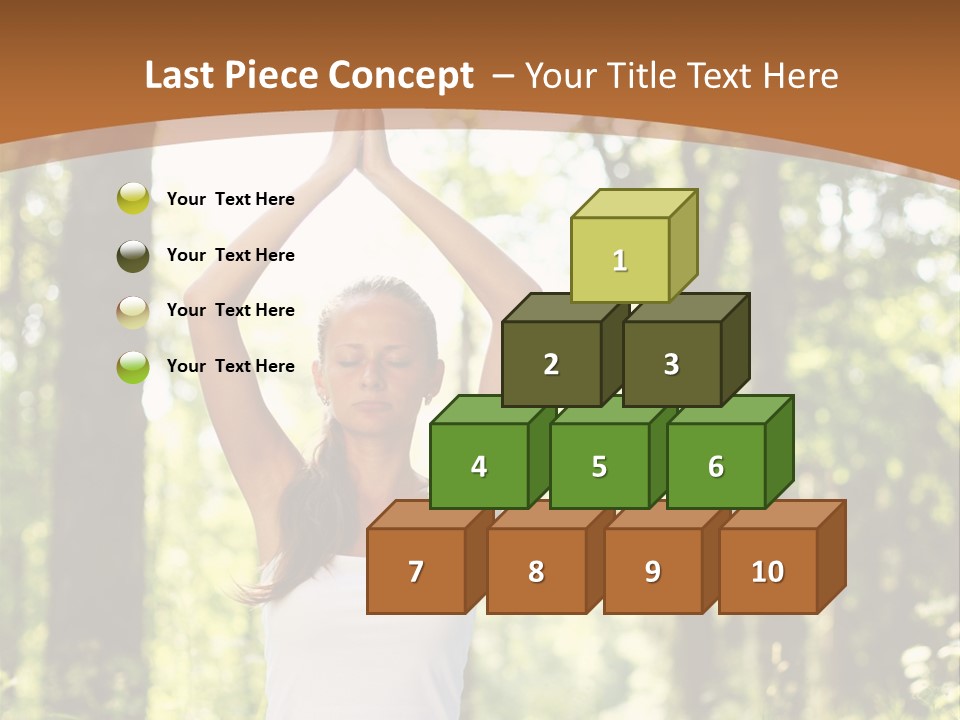 Healthy Fresh Serene PowerPoint Template