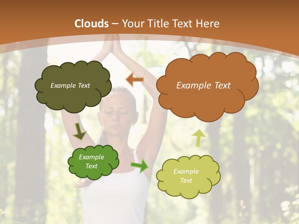 Healthy Fresh Serene PowerPoint Template