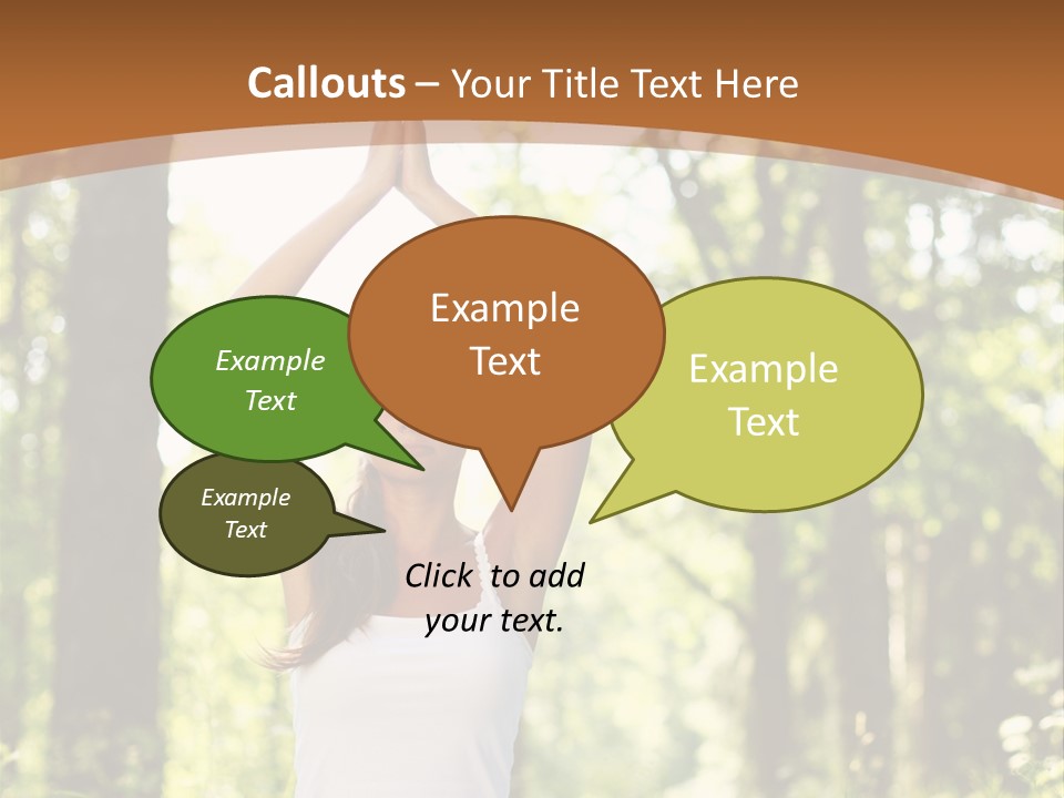 Healthy Fresh Serene PowerPoint Template