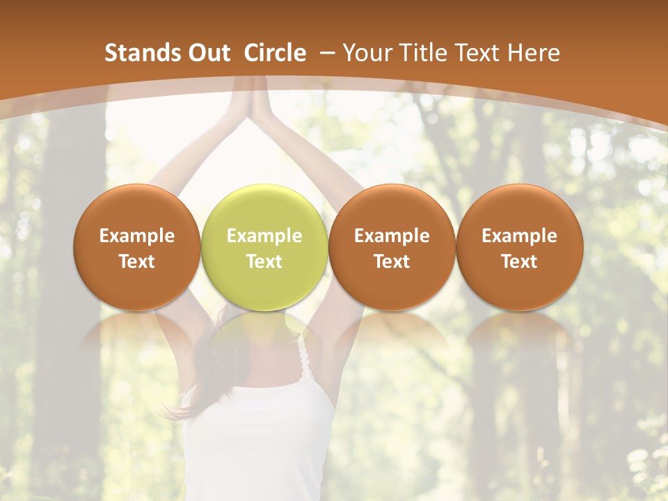 Healthy Fresh Serene PowerPoint Template