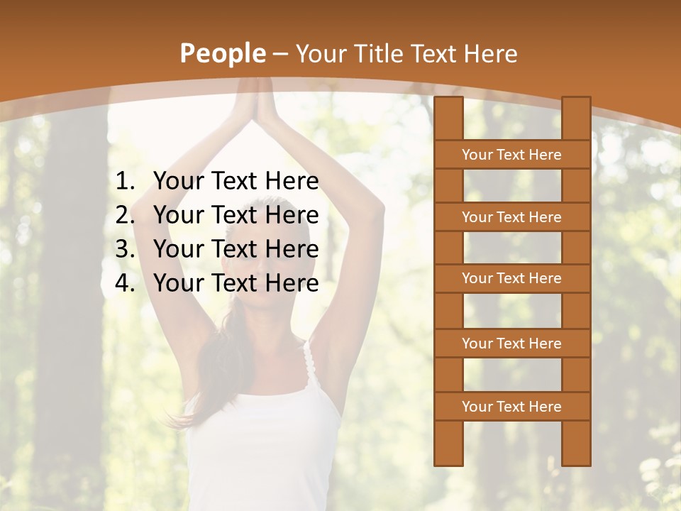 Healthy Fresh Serene PowerPoint Template