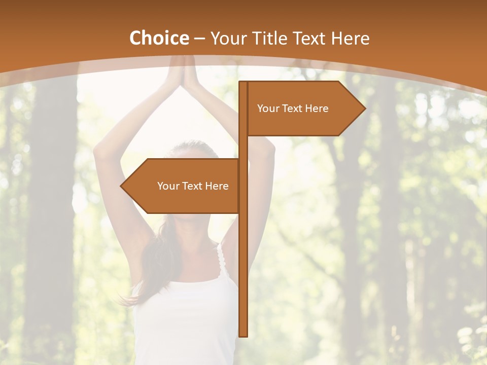 Healthy Fresh Serene PowerPoint Template