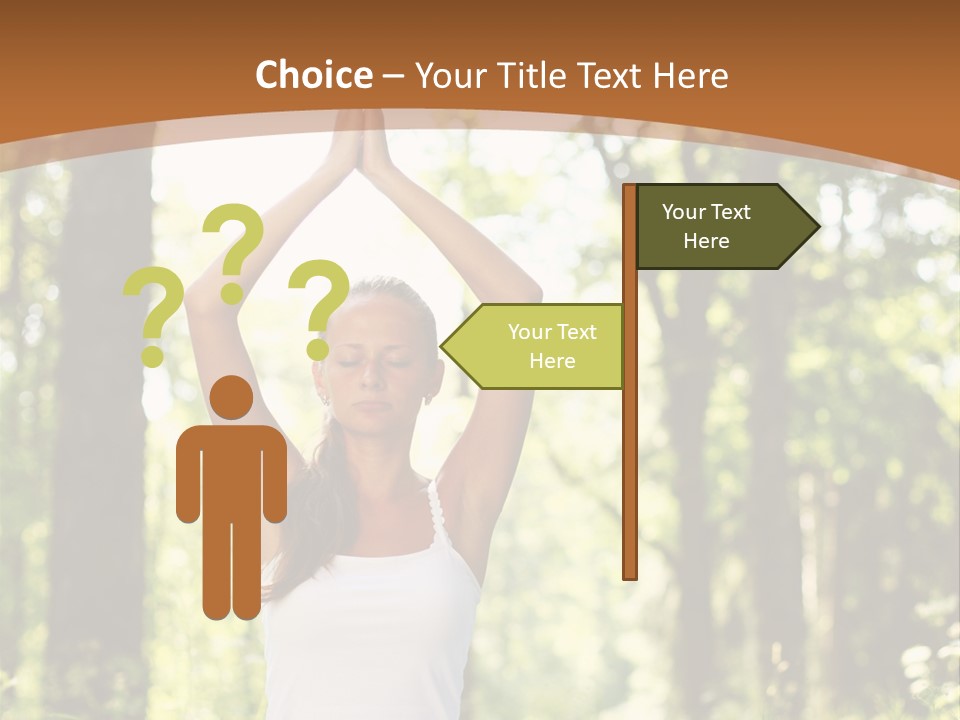Healthy Fresh Serene PowerPoint Template