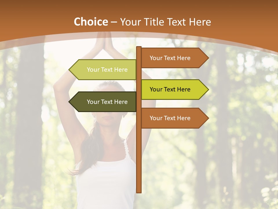Healthy Fresh Serene PowerPoint Template