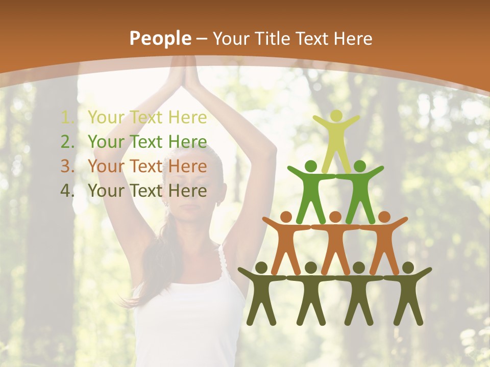 Healthy Fresh Serene PowerPoint Template