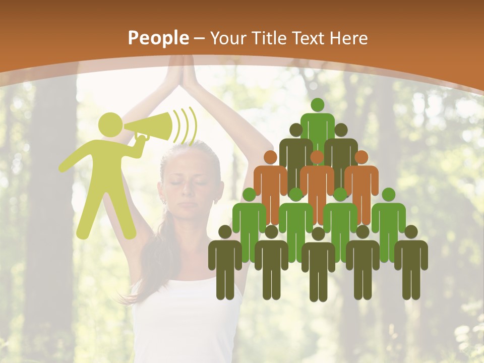 Healthy Fresh Serene PowerPoint Template