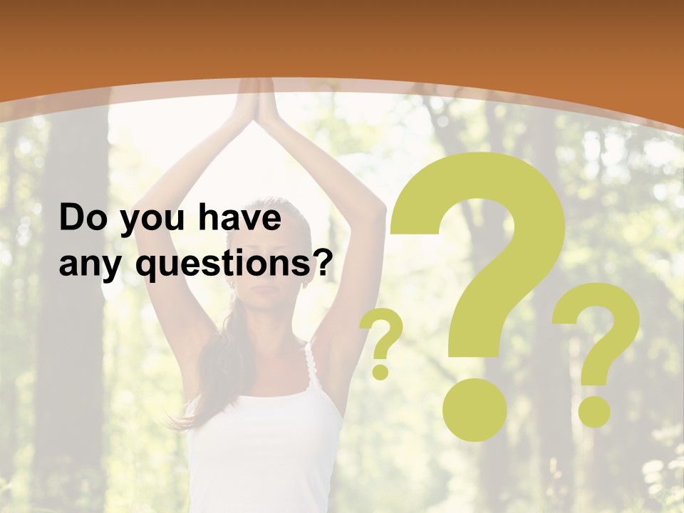 Healthy Fresh Serene PowerPoint Template