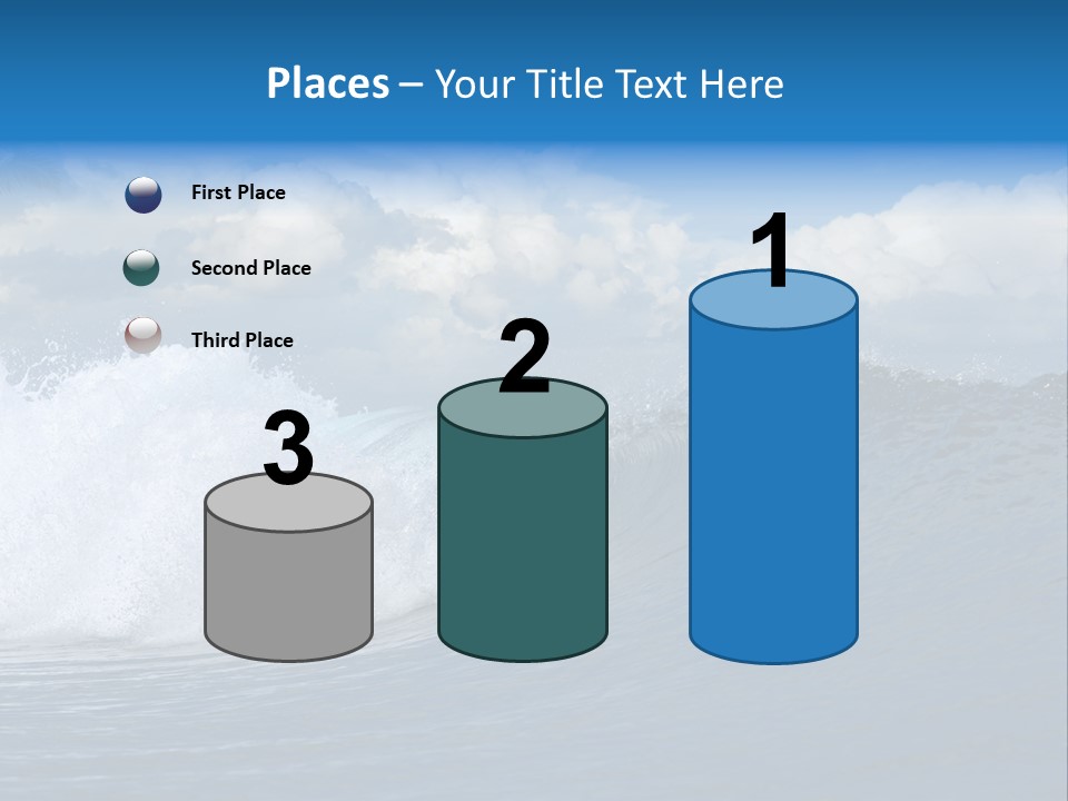 Sky Expressing Wet PowerPoint Template