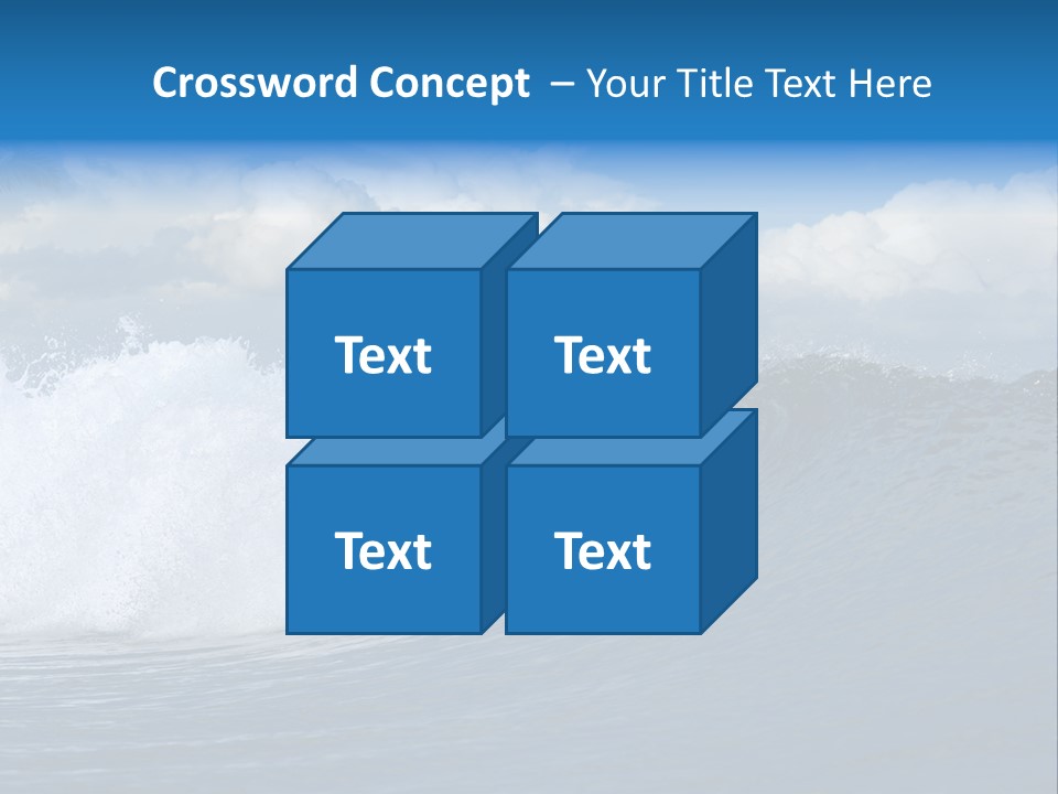 Sky Expressing Wet PowerPoint Template