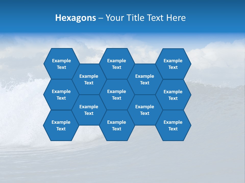 Sky Expressing Wet PowerPoint Template