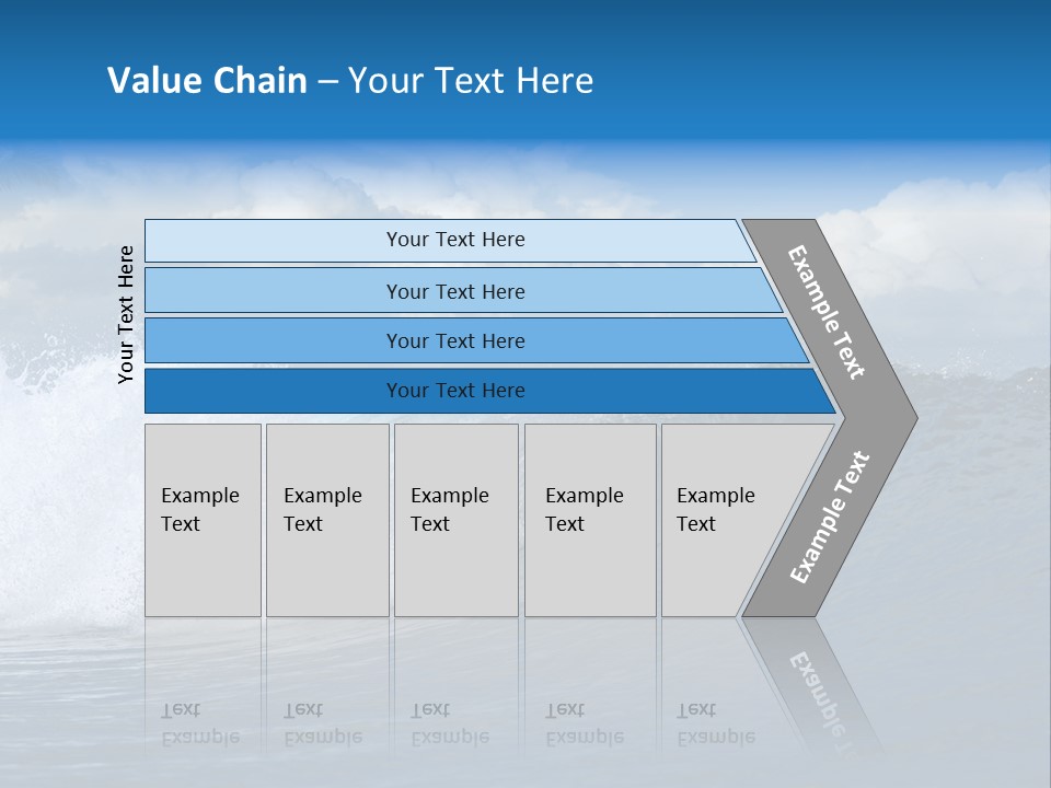 Sky Expressing Wet PowerPoint Template