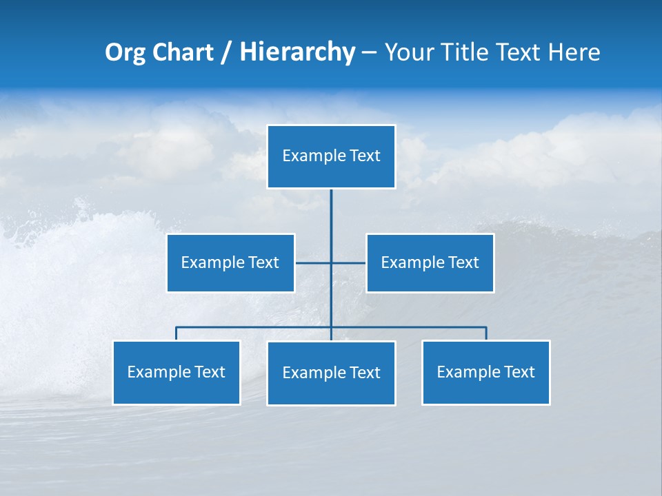 Sky Expressing Wet PowerPoint Template