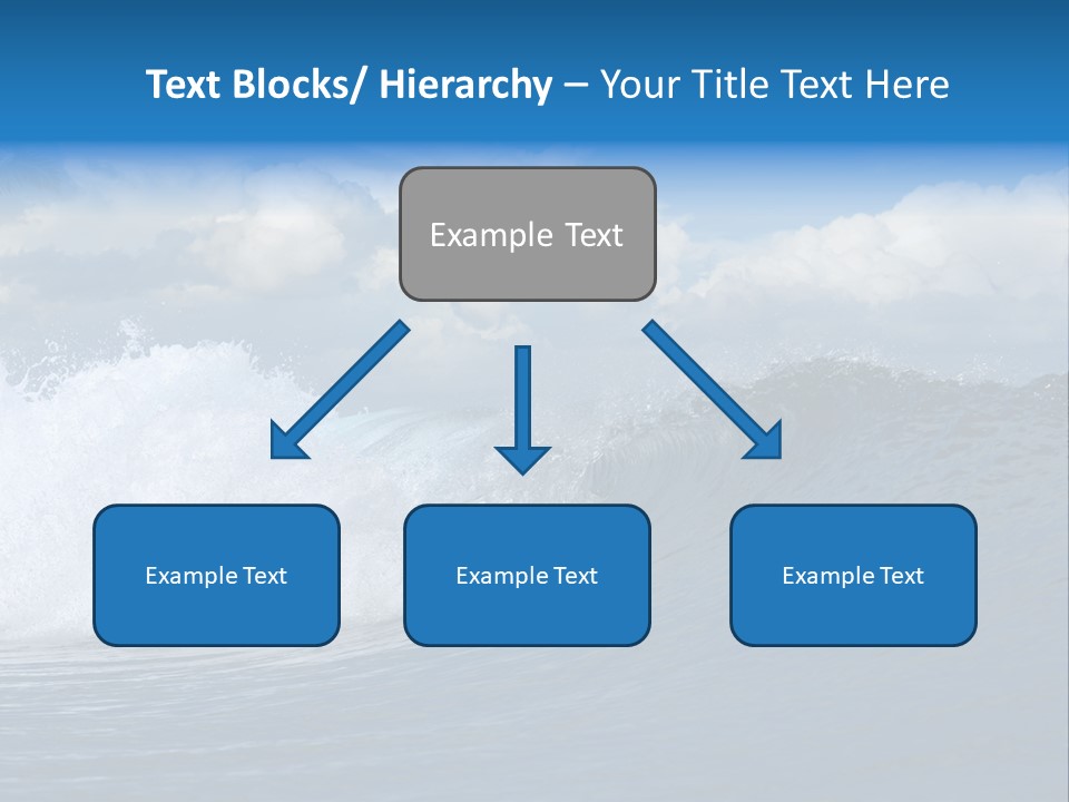 Sky Expressing Wet PowerPoint Template