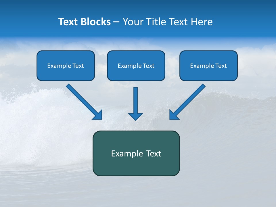 Sky Expressing Wet PowerPoint Template