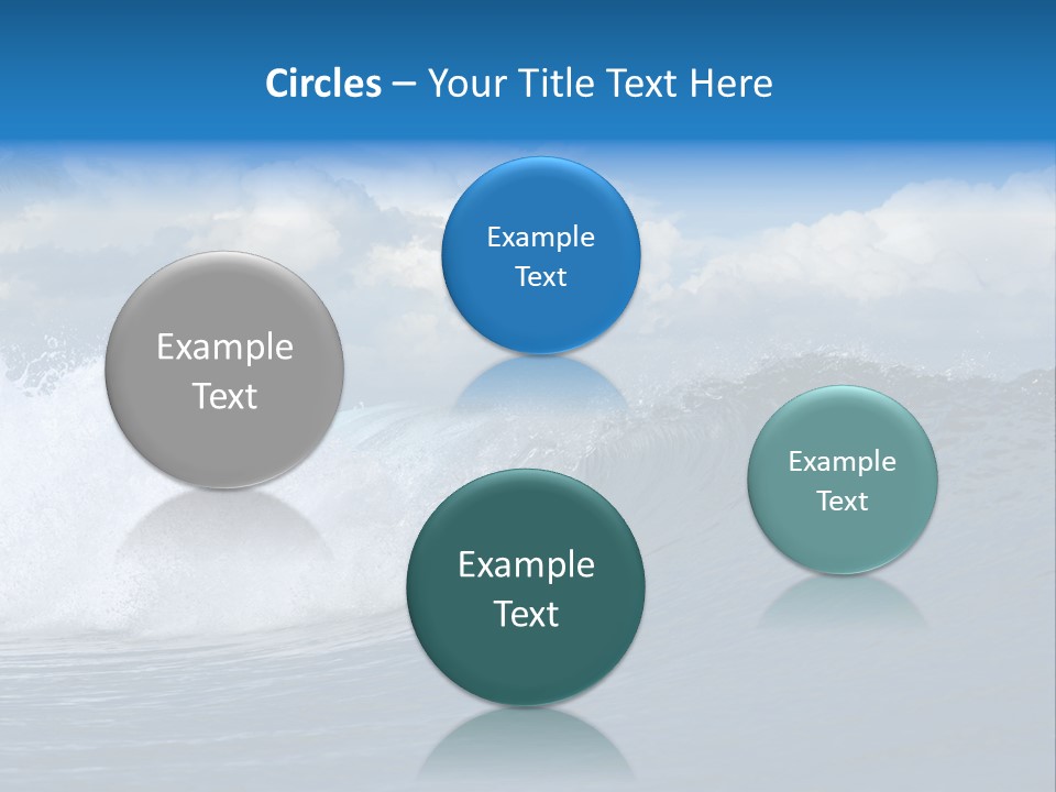 Sky Expressing Wet PowerPoint Template