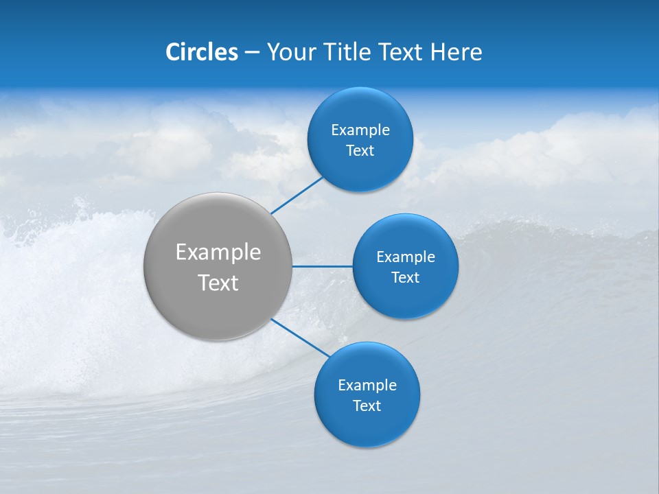 Sky Expressing Wet PowerPoint Template