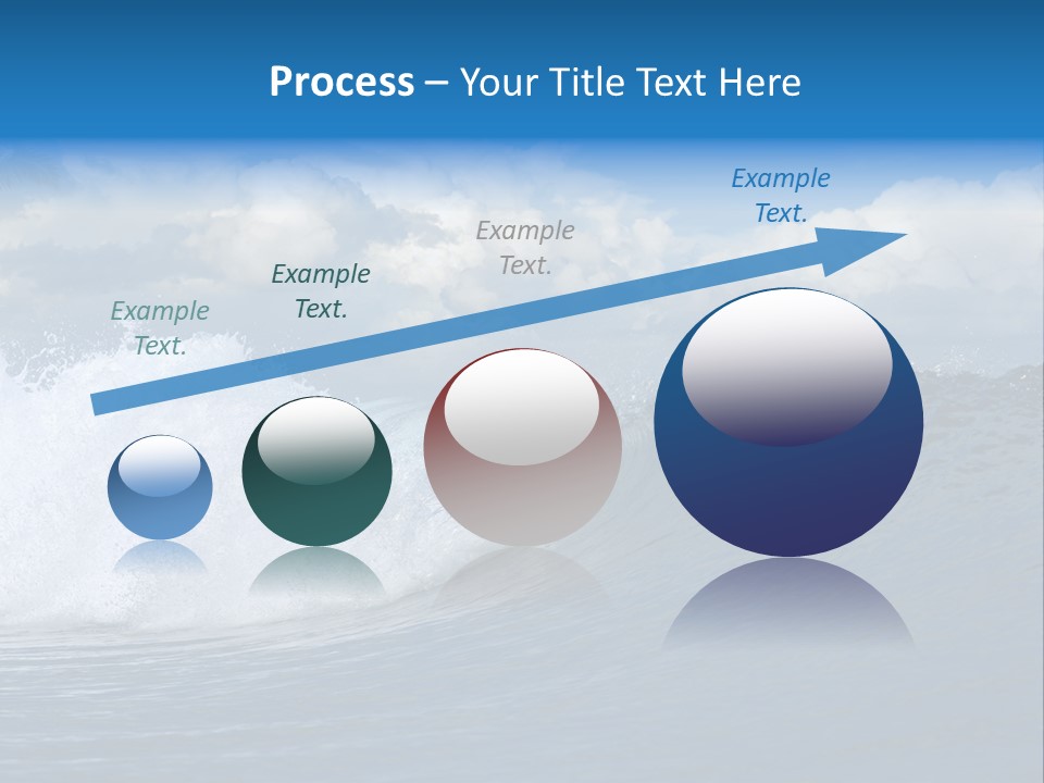 Sky Expressing Wet PowerPoint Template