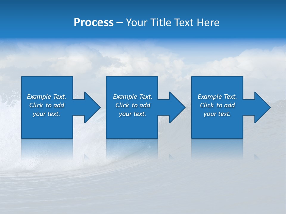 Sky Expressing Wet PowerPoint Template