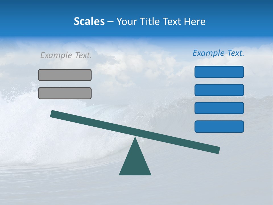 Sky Expressing Wet PowerPoint Template