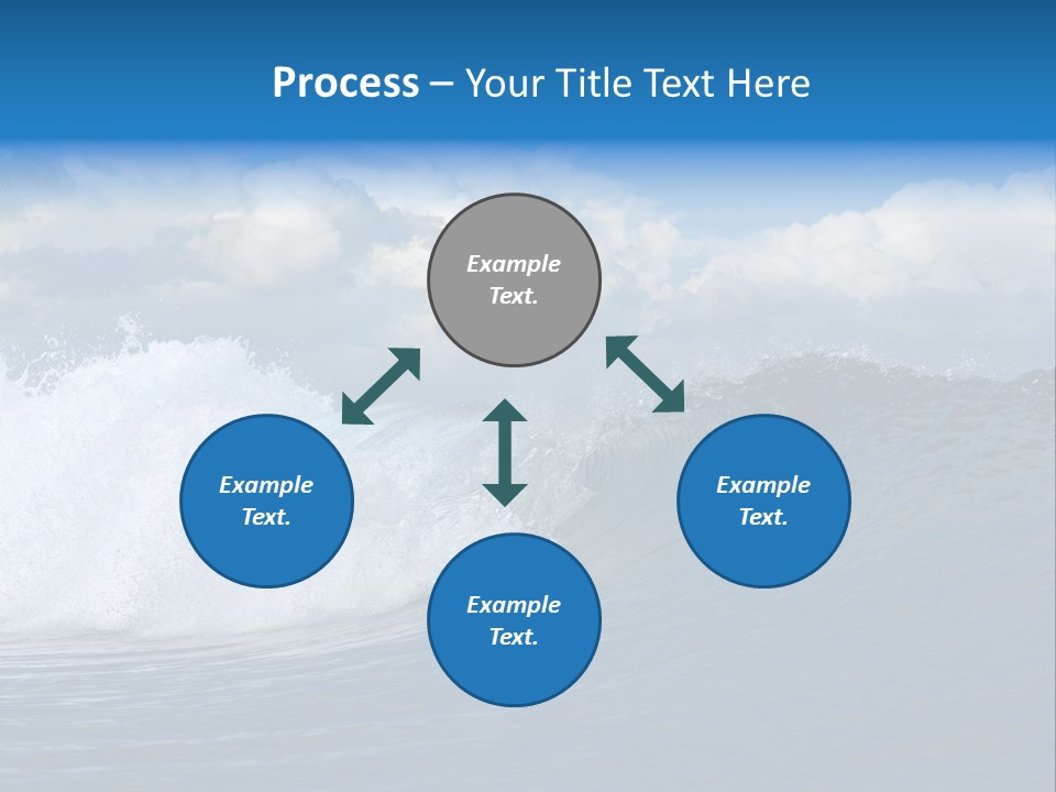 Sky Expressing Wet PowerPoint Template