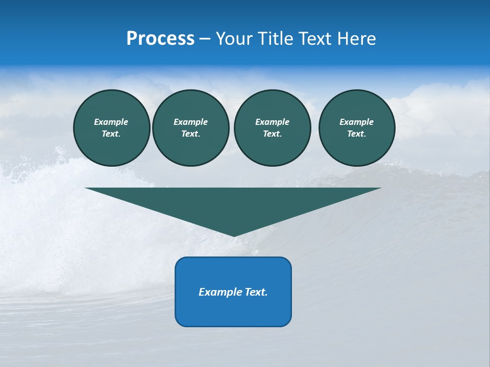 Sky Expressing Wet PowerPoint Template