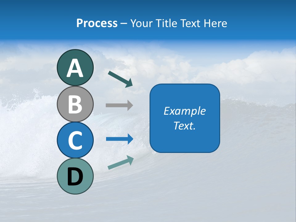 Sky Expressing Wet PowerPoint Template