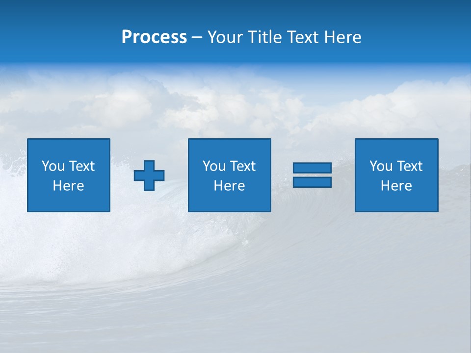 Sky Expressing Wet PowerPoint Template