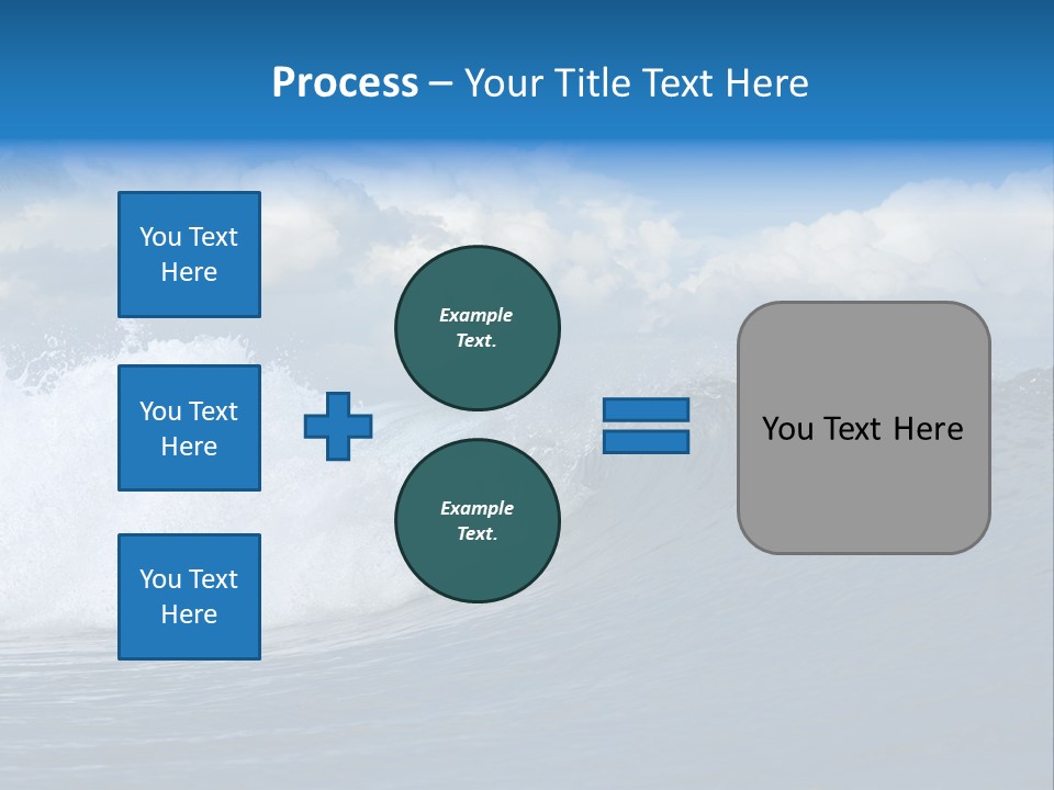 Sky Expressing Wet PowerPoint Template