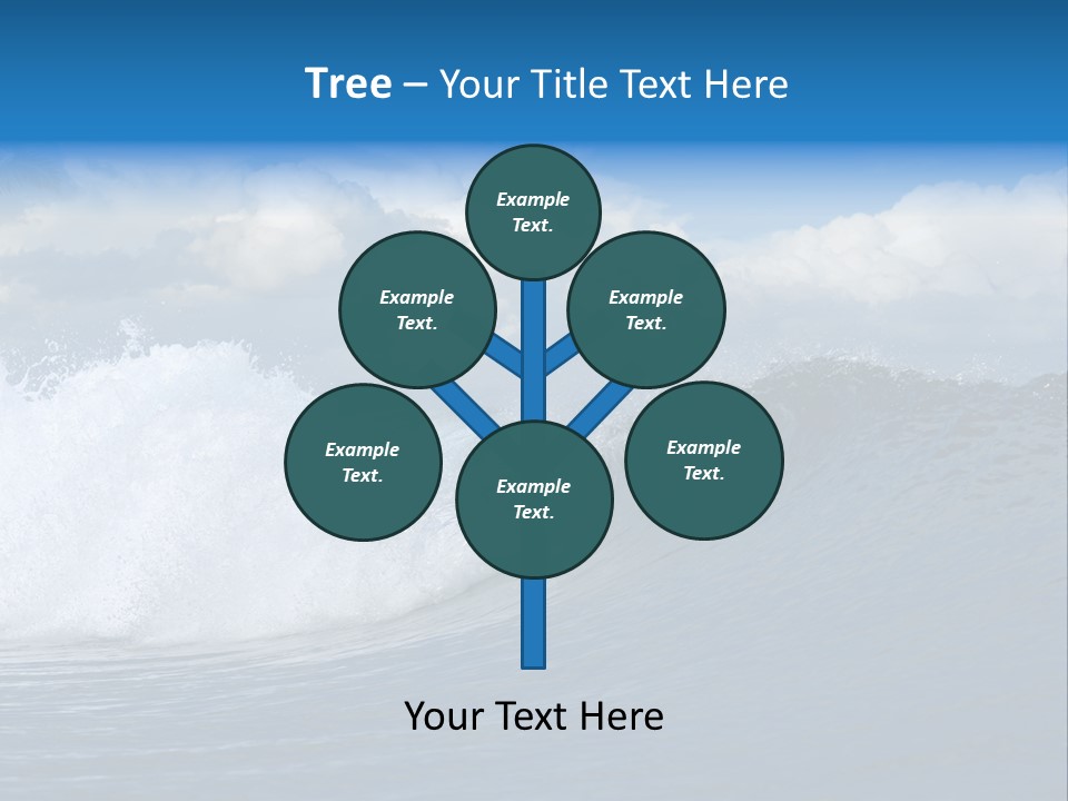 Sky Expressing Wet PowerPoint Template