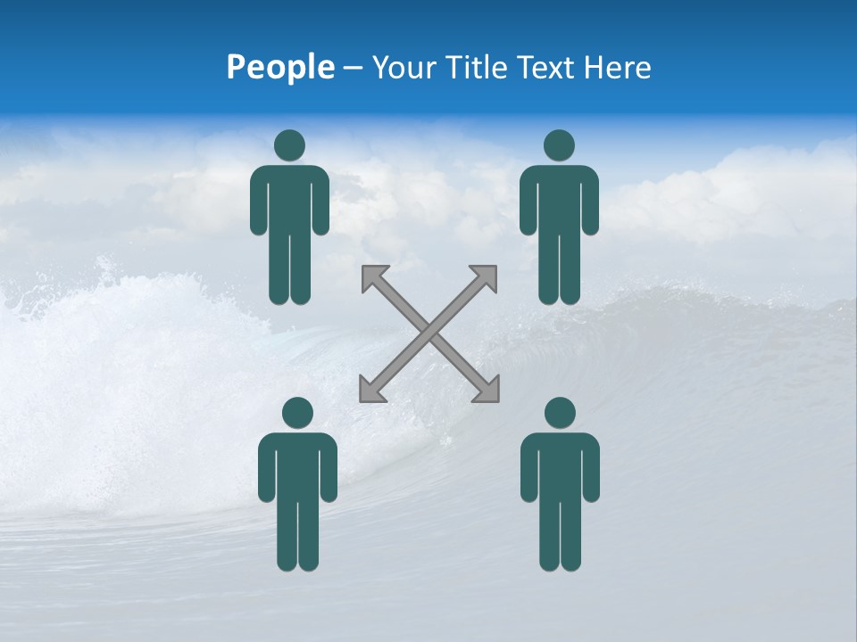 Sky Expressing Wet PowerPoint Template