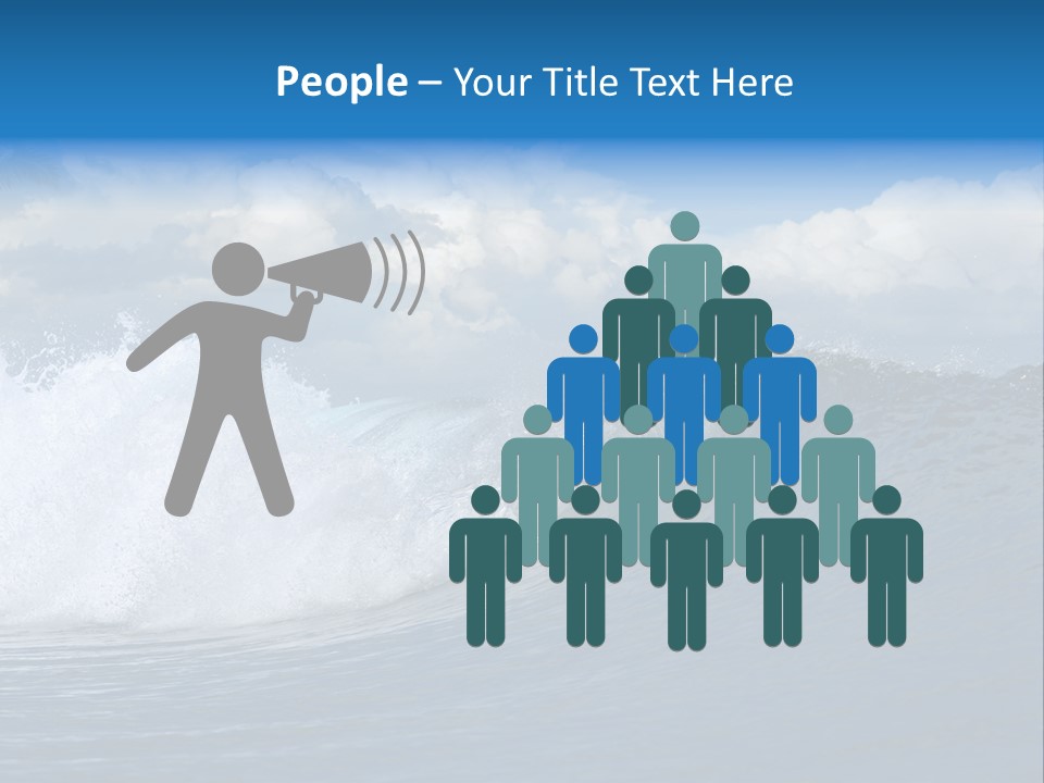 Sky Expressing Wet PowerPoint Template