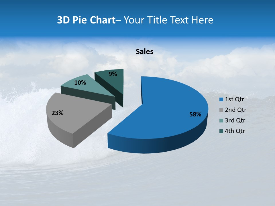 Sky Expressing Wet PowerPoint Template