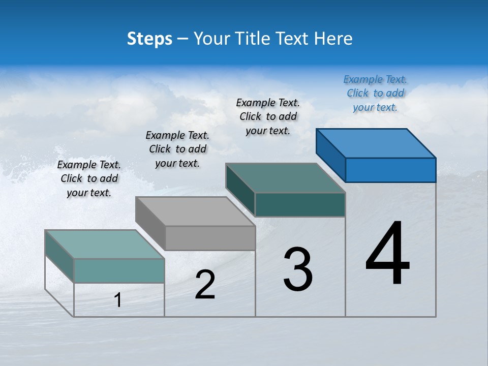 Sky Expressing Wet PowerPoint Template