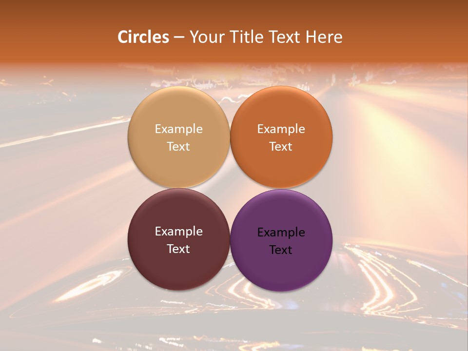 Fast Riding Accelerated PowerPoint Template