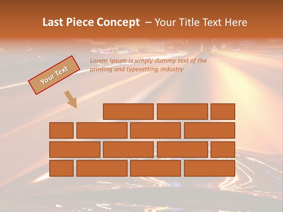Fast Riding Accelerated PowerPoint Template
