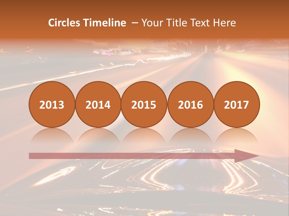 Fast Riding Accelerated PowerPoint Template