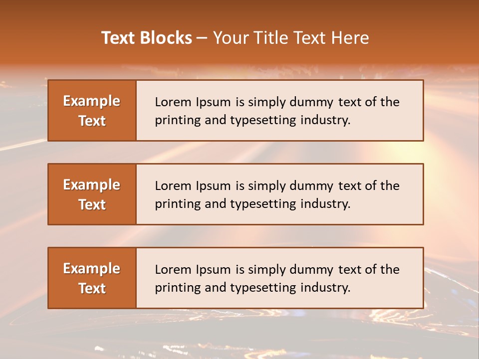 Fast Riding Accelerated PowerPoint Template
