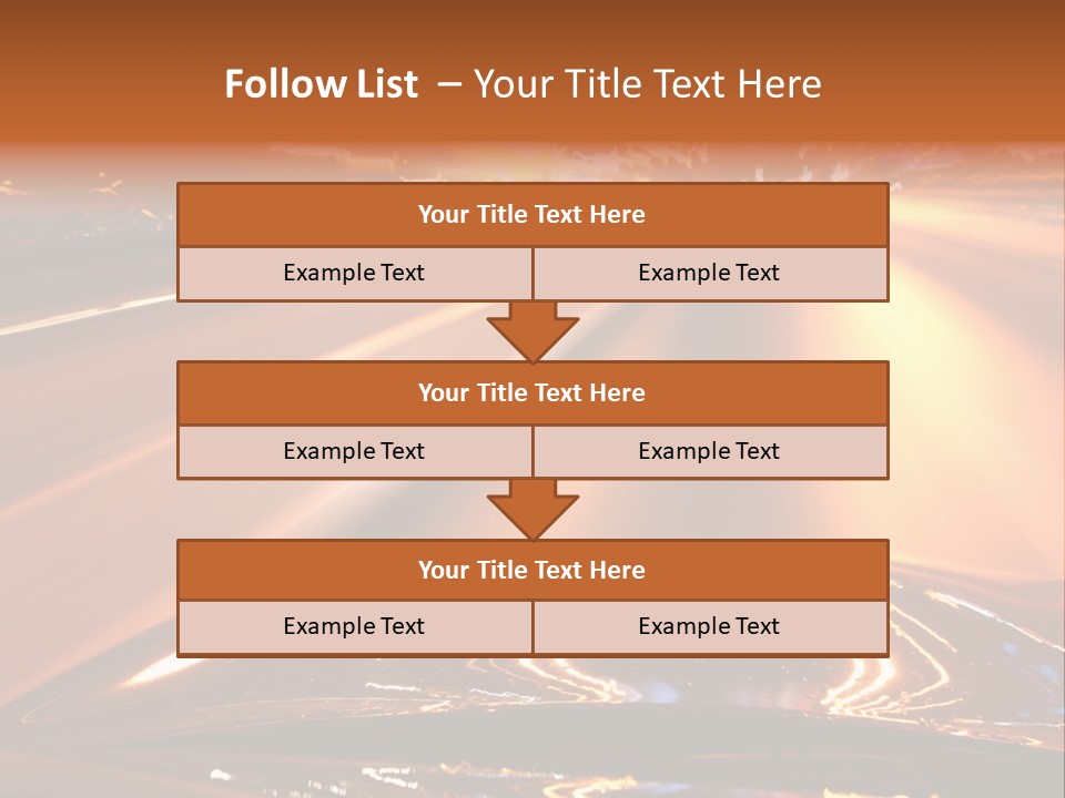 Fast Riding Accelerated PowerPoint Template