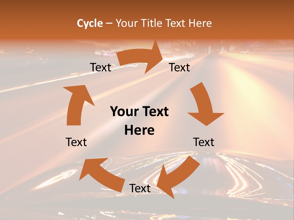 Fast Riding Accelerated PowerPoint Template